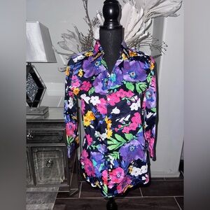 Floral Button-Up Shirt